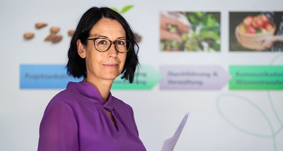 Jennifer Berger, Leiterin Fachbereich Science Support, Strategy & Communication