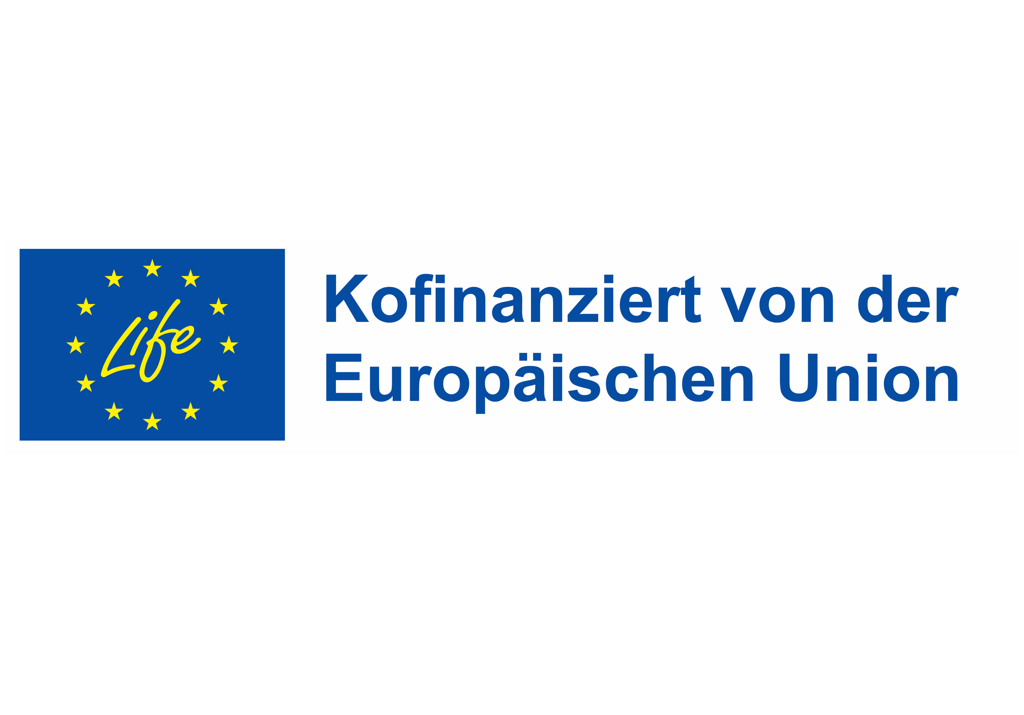 Logo LIFE - kofinanziert von der Europäischen Union