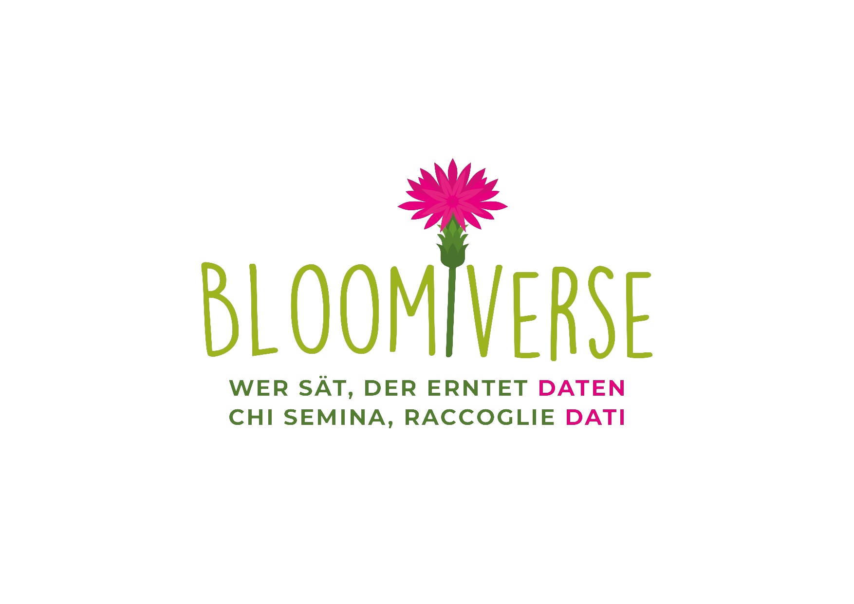 Abb. 1: Logo Projekt „Bloomiverse”: © Laimburg Research Centre