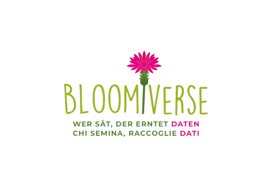 Abb. 1: Logo Projekt „Bloomiverse”: © Laimburg Research Centre