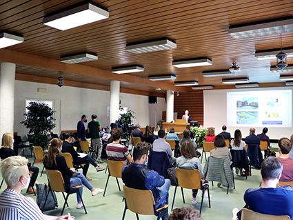 Der diesjährige „Tag der Lebensmitteltechnologie“ am Versuchszentrum Laimburg fand zum Thema „Gesundheit und Ernährung“ statt. ©Versuchszentrum Laimburg/fmhack