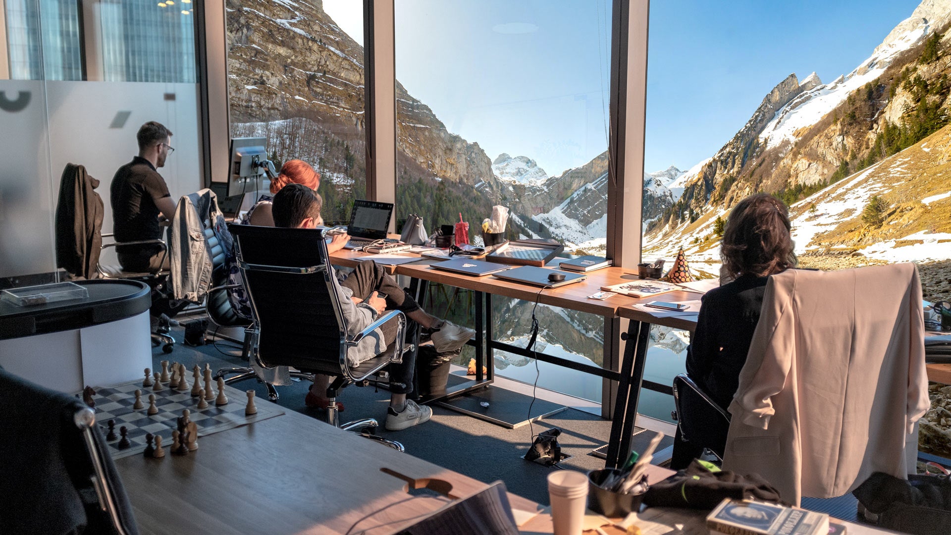 Coworking Ausblick in Appenzell - Jamatu