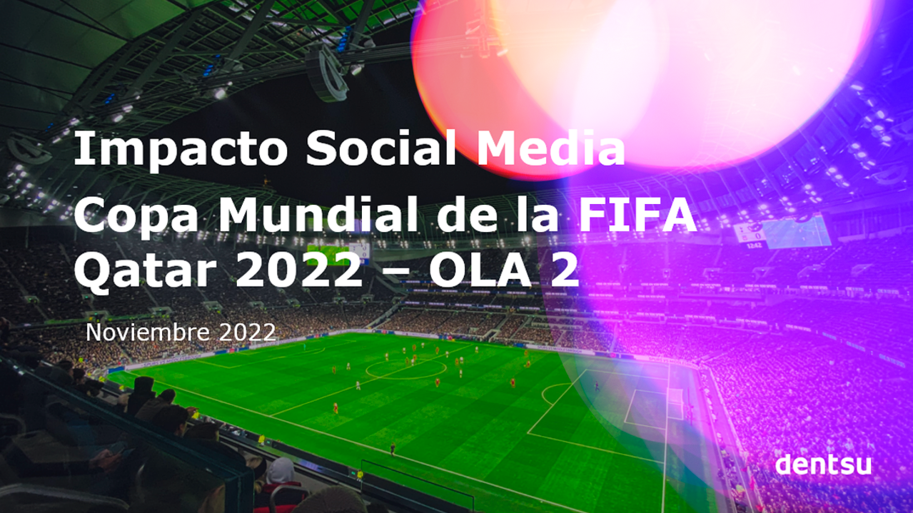 La conversación social en torno al Mundial alcanza los 5,5 millones de menciones