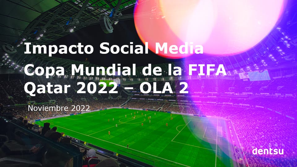 La conversación social en torno al Mundial alcanza los 5,5 millones de menciones