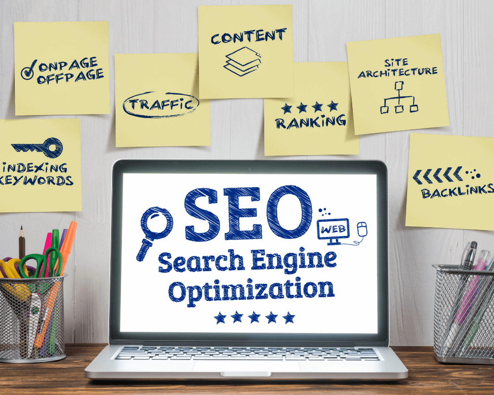 Picture showing SEO factors