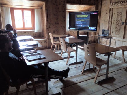 Theorieunterricht in der Plantastube