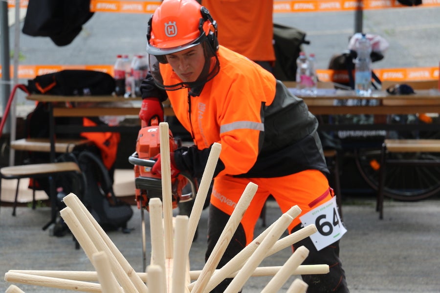 Schüler beim Entasten
