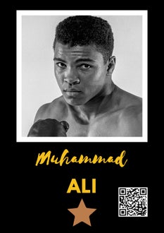 Wall of fame Muhammad Ali