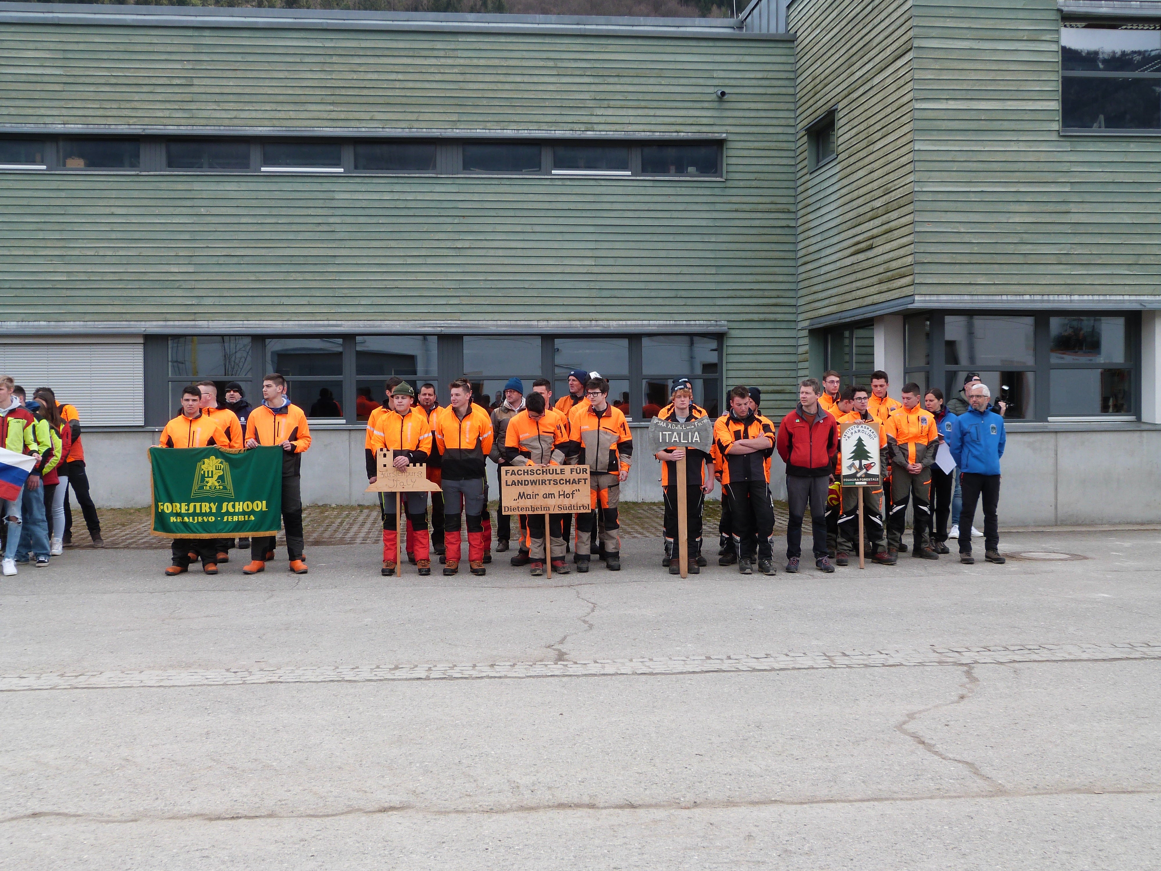 Einzug bei der Olympiade 2023