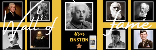 Wall of fame - Projekt der 4. Klasse