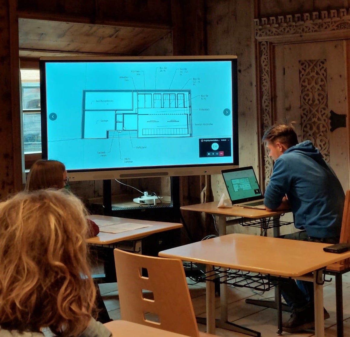 Online Präsentation der Ergebnisse