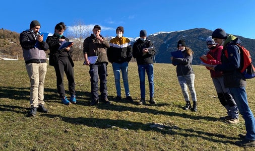 4. Klasse - Fachrichtung Nutztierhaltung unterwegs