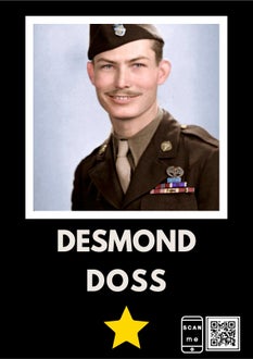 Wall of fame Desmond Doss