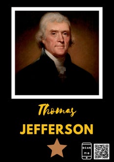 Wall of fame Thomas Jefferson