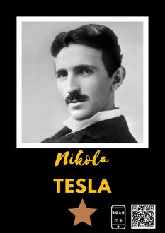 Wall of fame Nikola Tesla