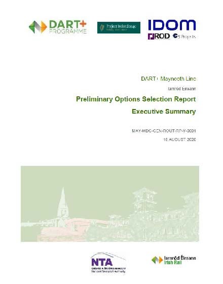 Preliminary Options Selection Report: Executive Summary (28MB)