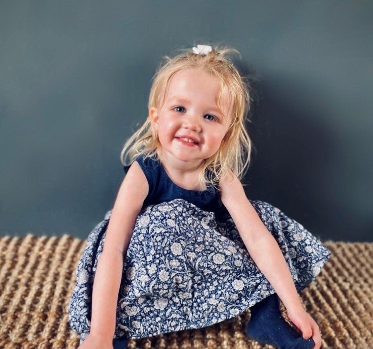 Josie smiling at camera 