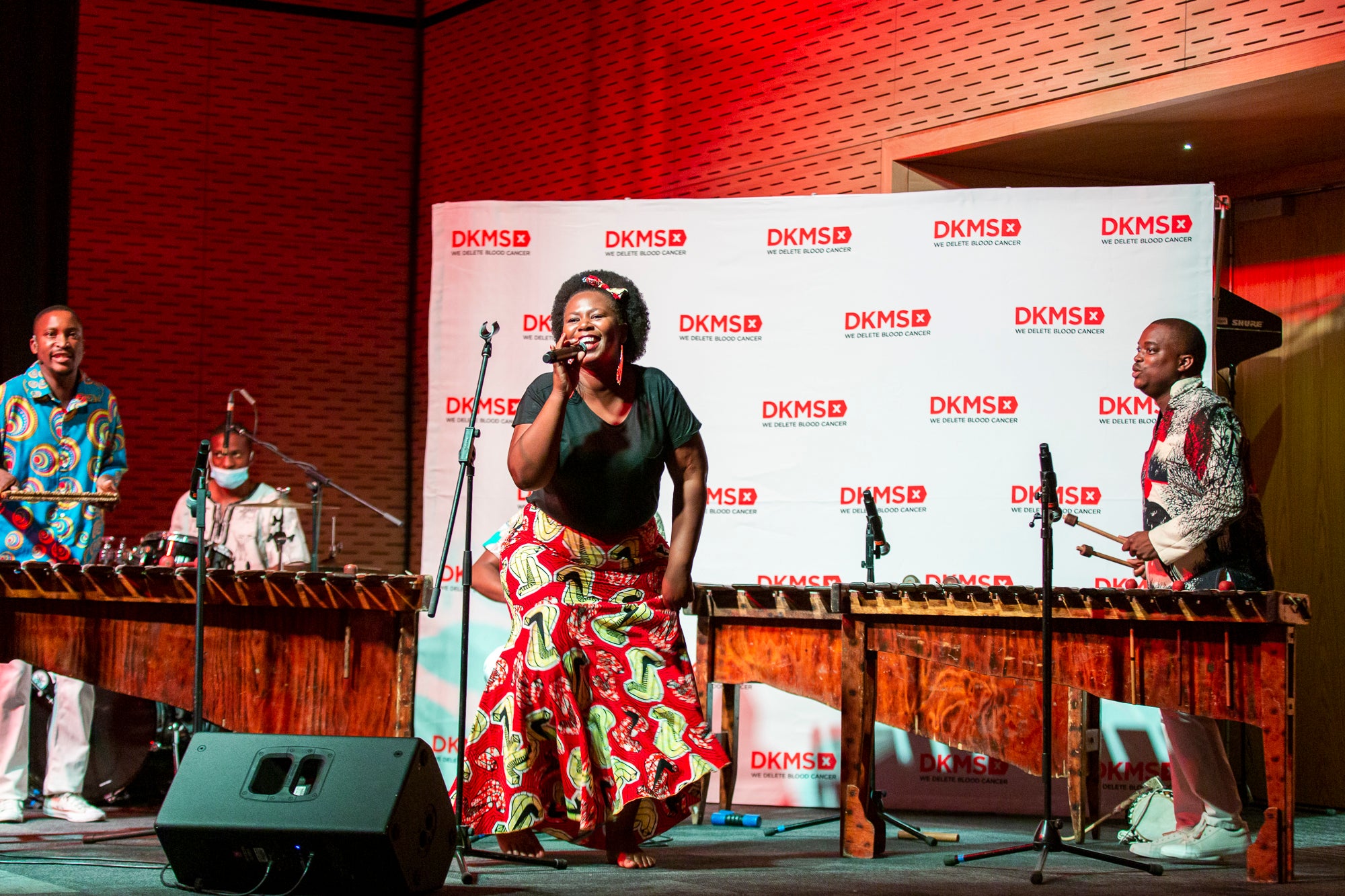 Marimba Band perform at DKMS Africa launch