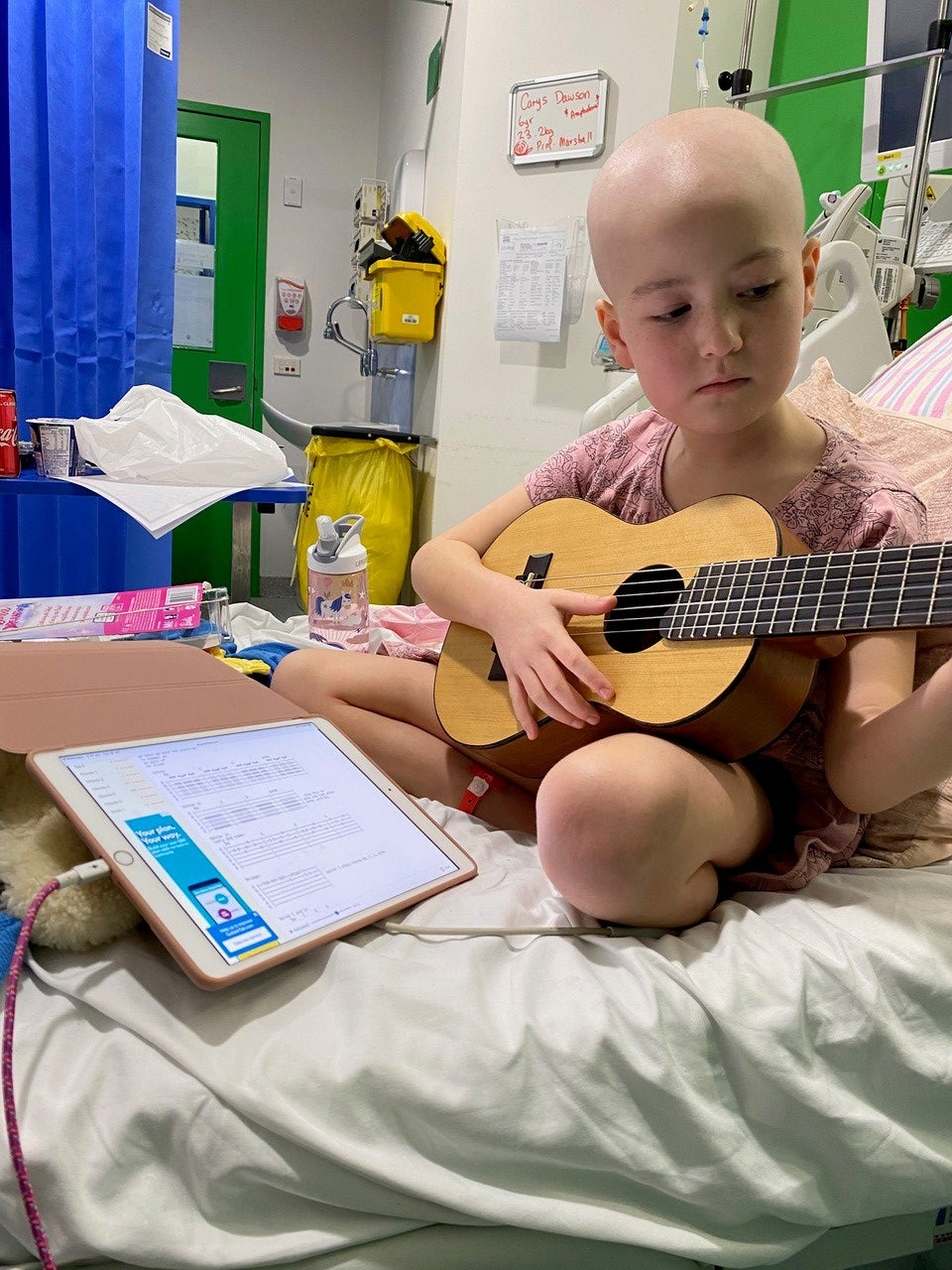 Young patient at the hospital 