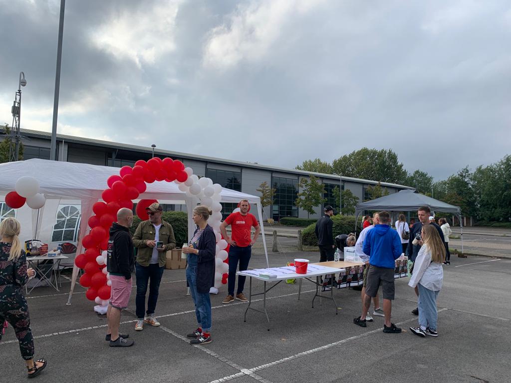 Swabbing at Sheffield