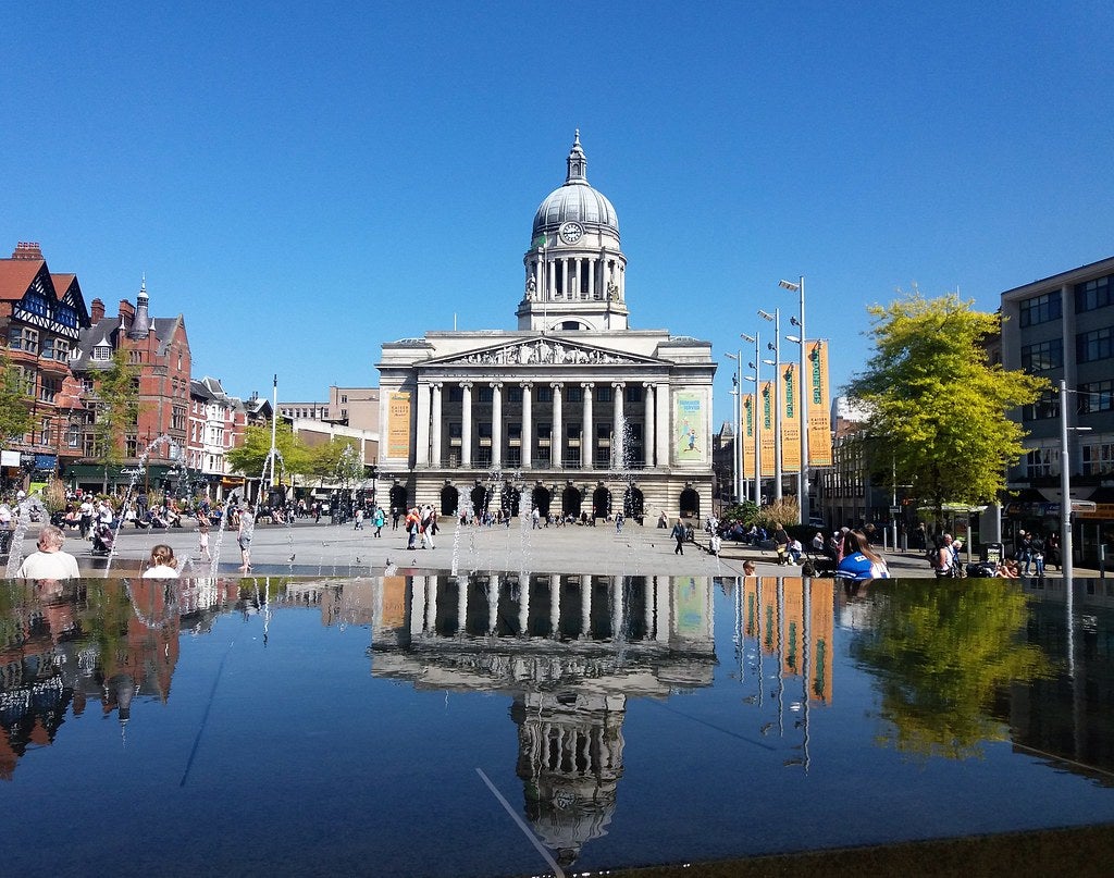 Photos of Market Square in Nottingham