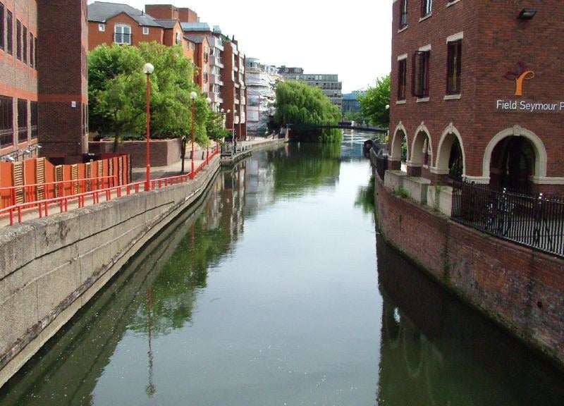 Photo of a canal in Reading