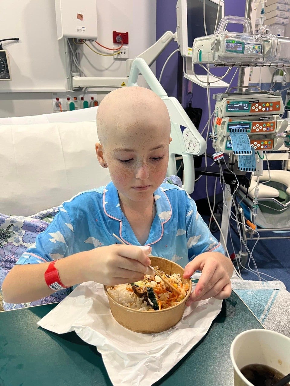 Young patient at the hospital 
