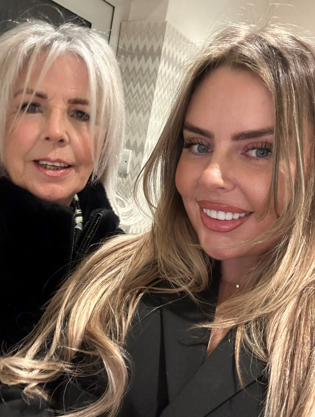 Stem cell donor Sarah and her mom