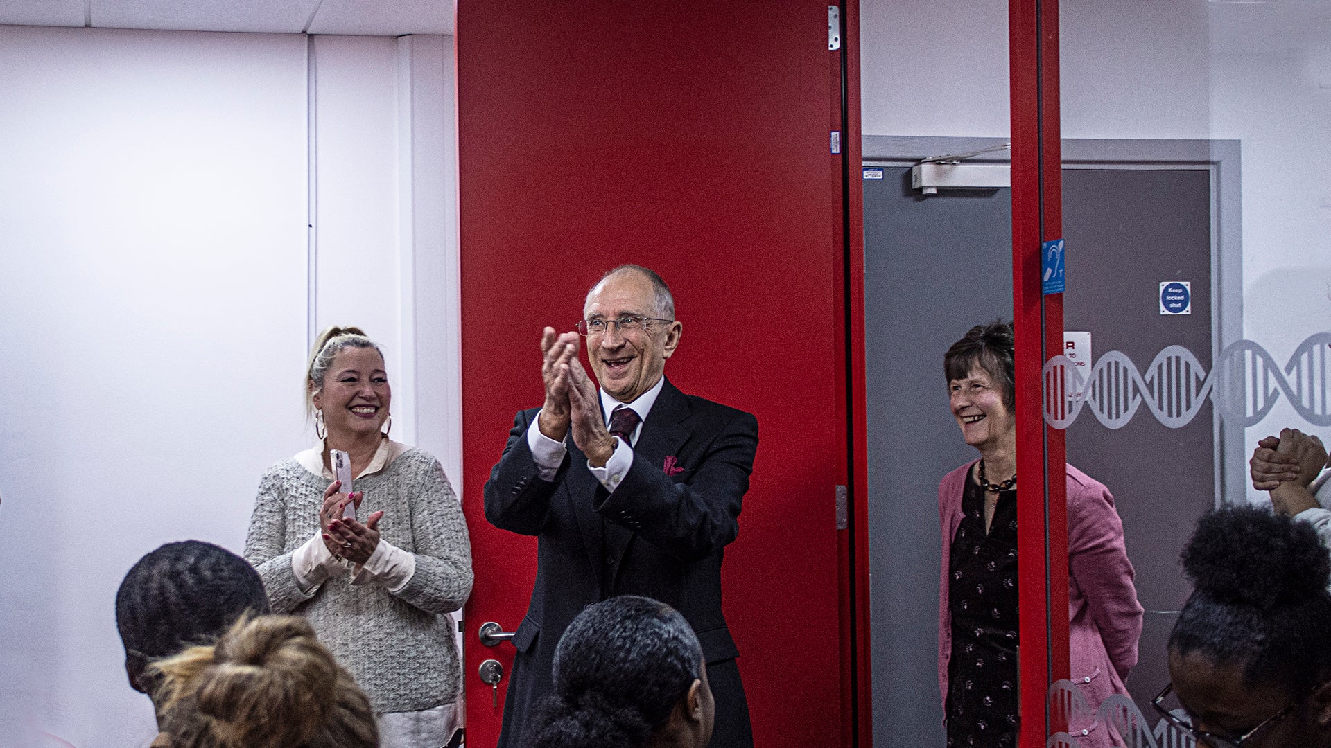 Ivor meeting DKMS UK staff 16 February 2023