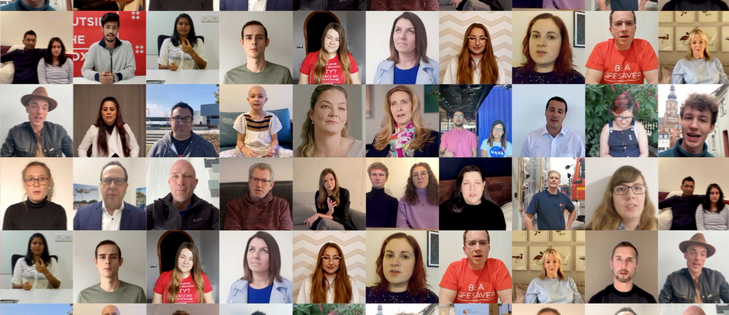 DKMS Gala screen shot