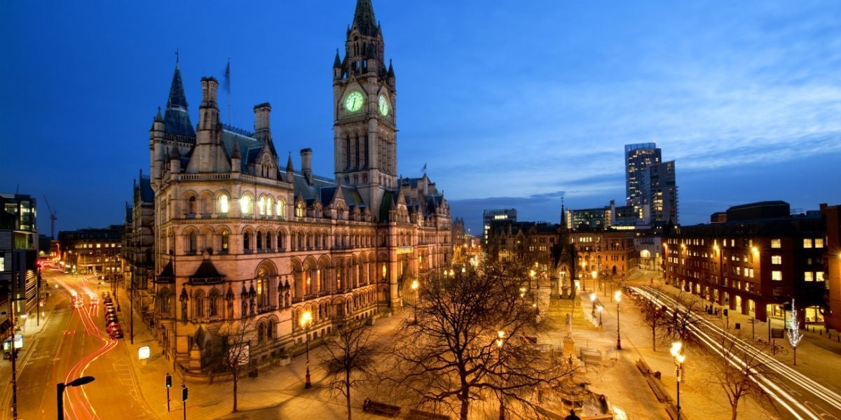 View of Manchester Town Hall
