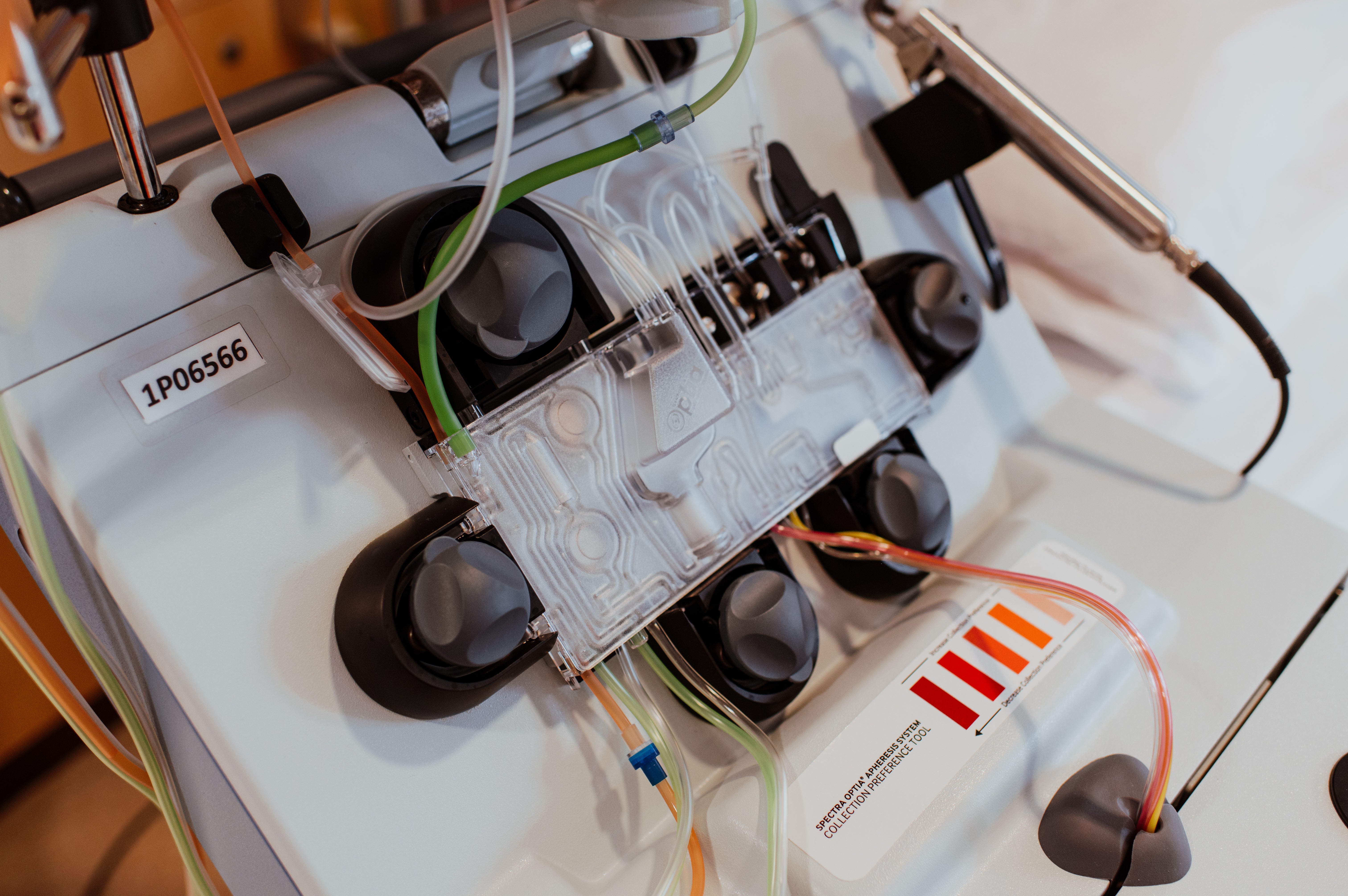 Apheresis machine