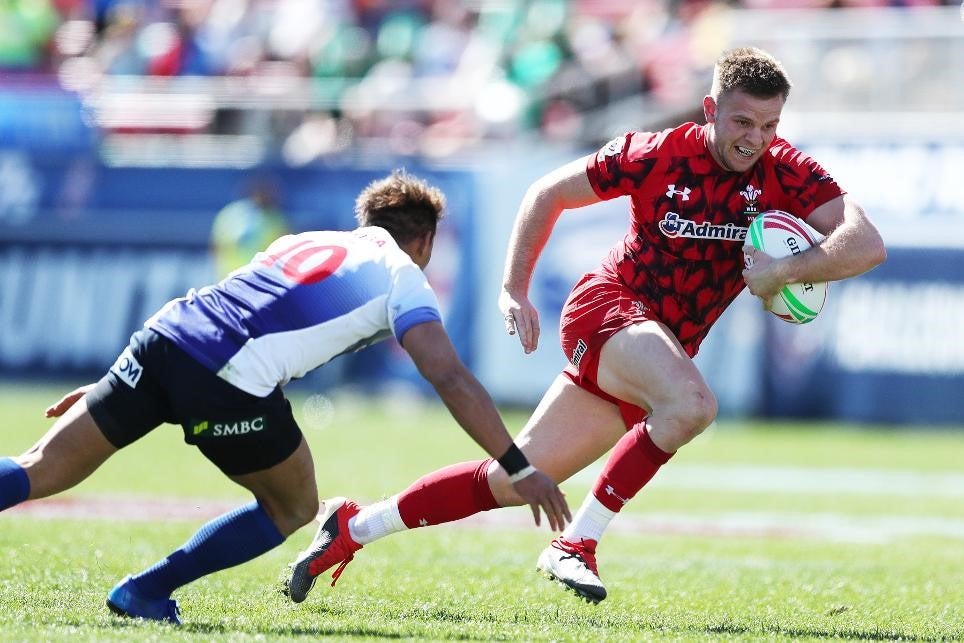 Image of Ethan playing rugby