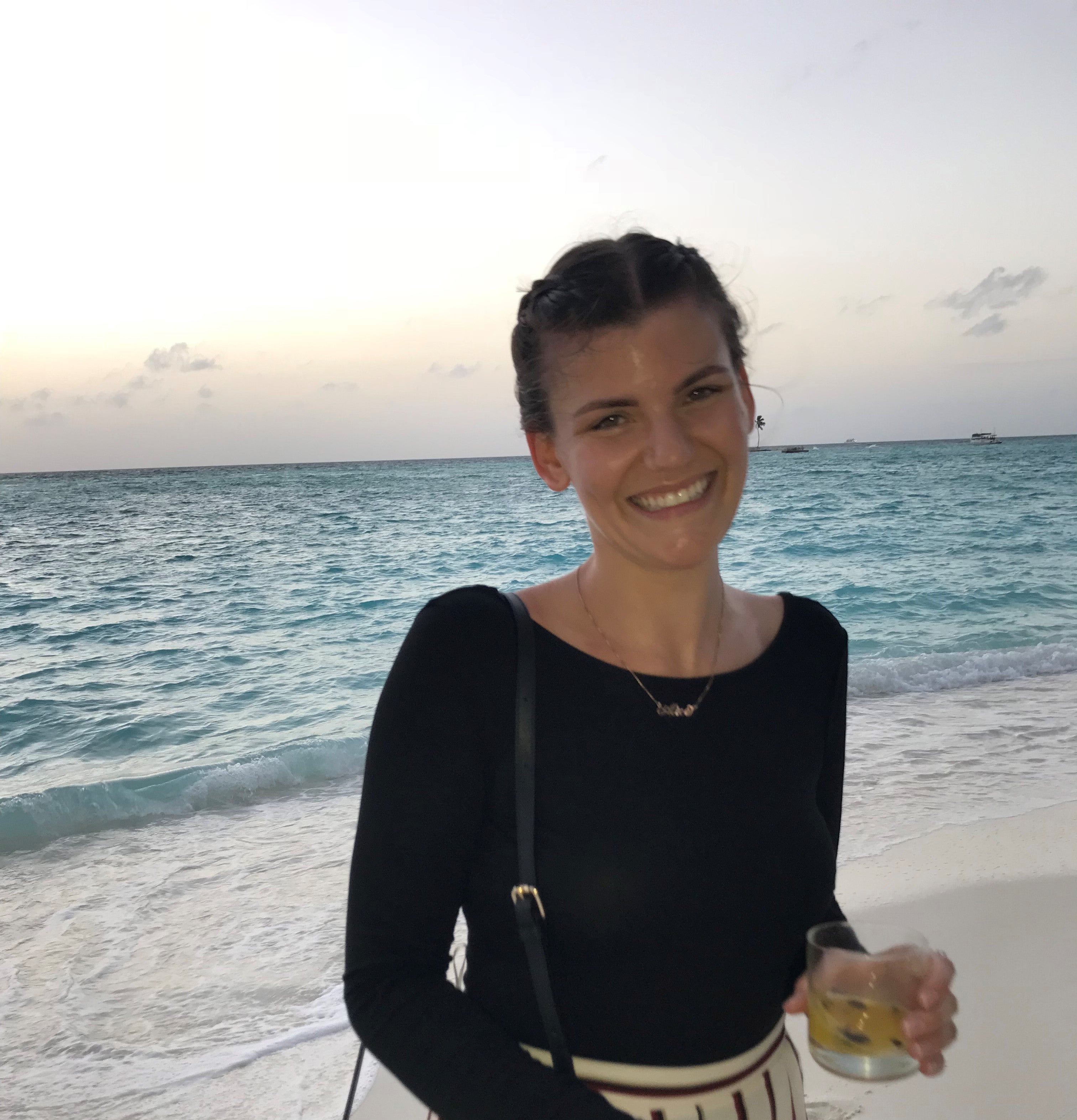 Image of Alice on a beach 