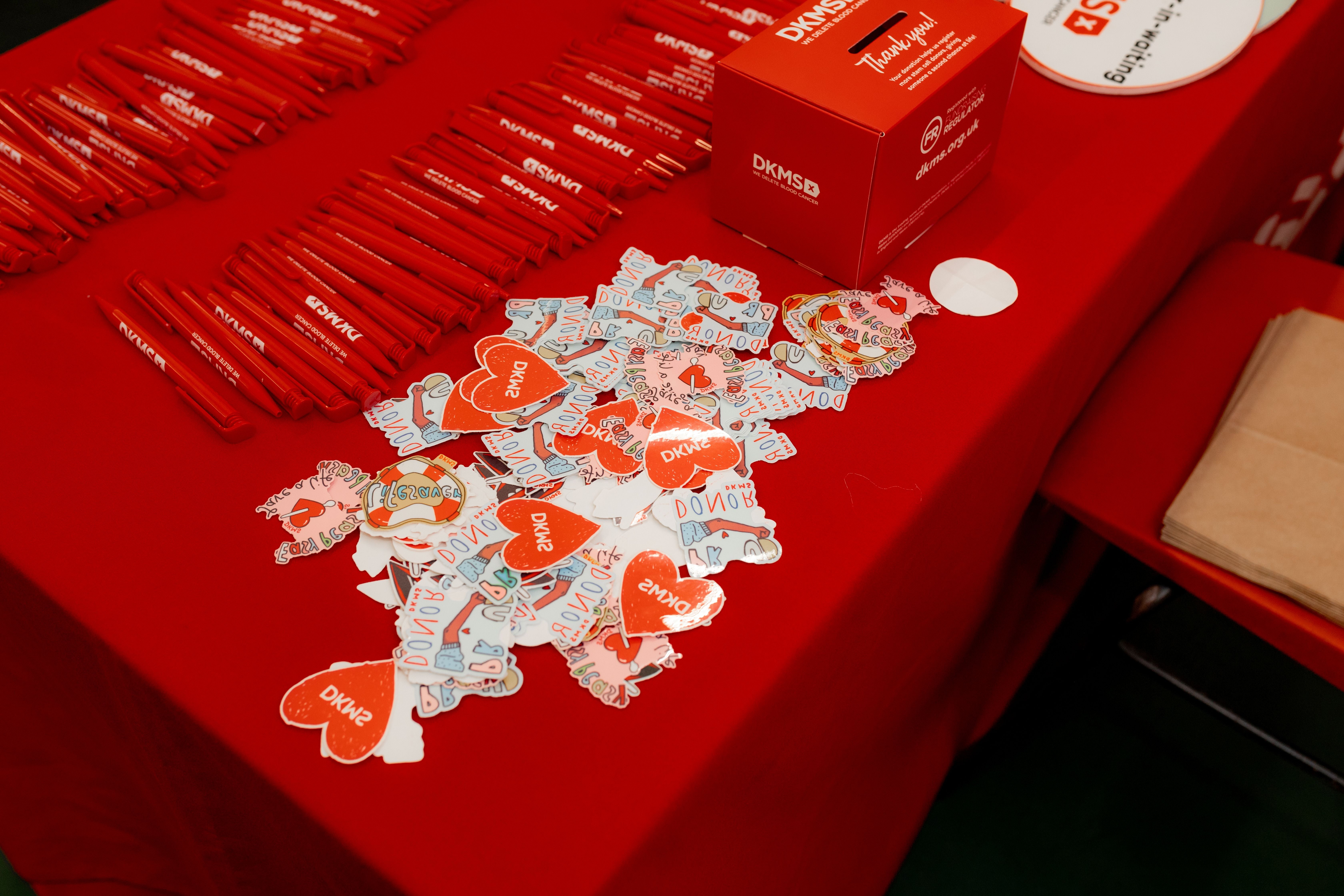 DKMS stickers