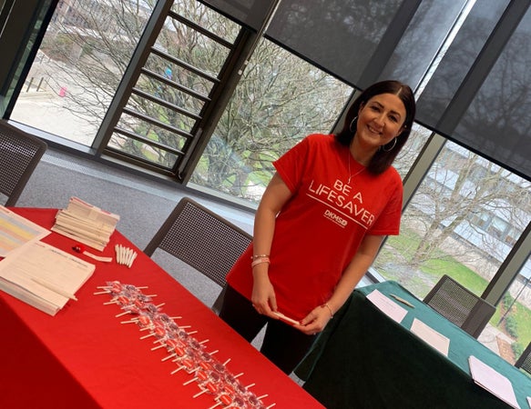 Donna Roby: donor drive organiser/social media volunteer