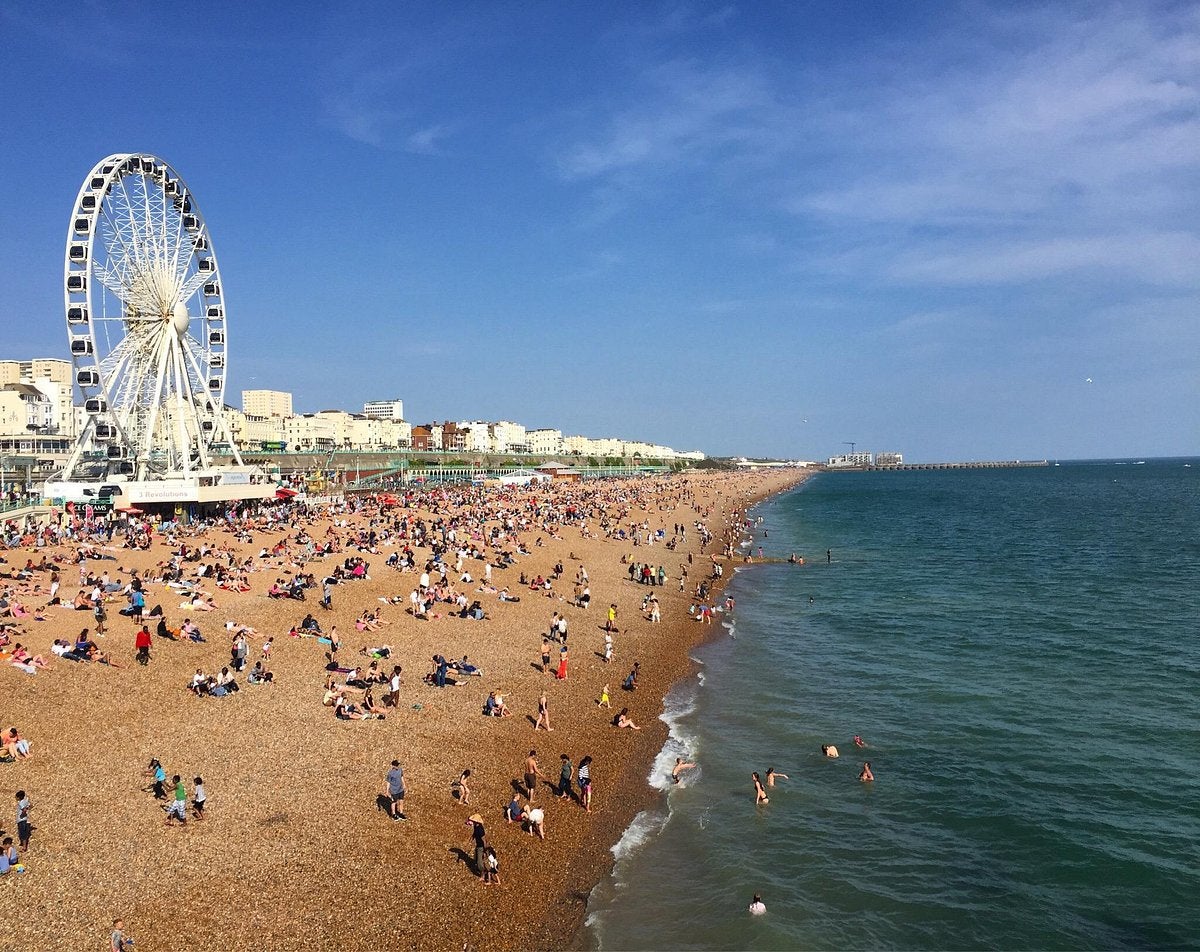 Brighton beach