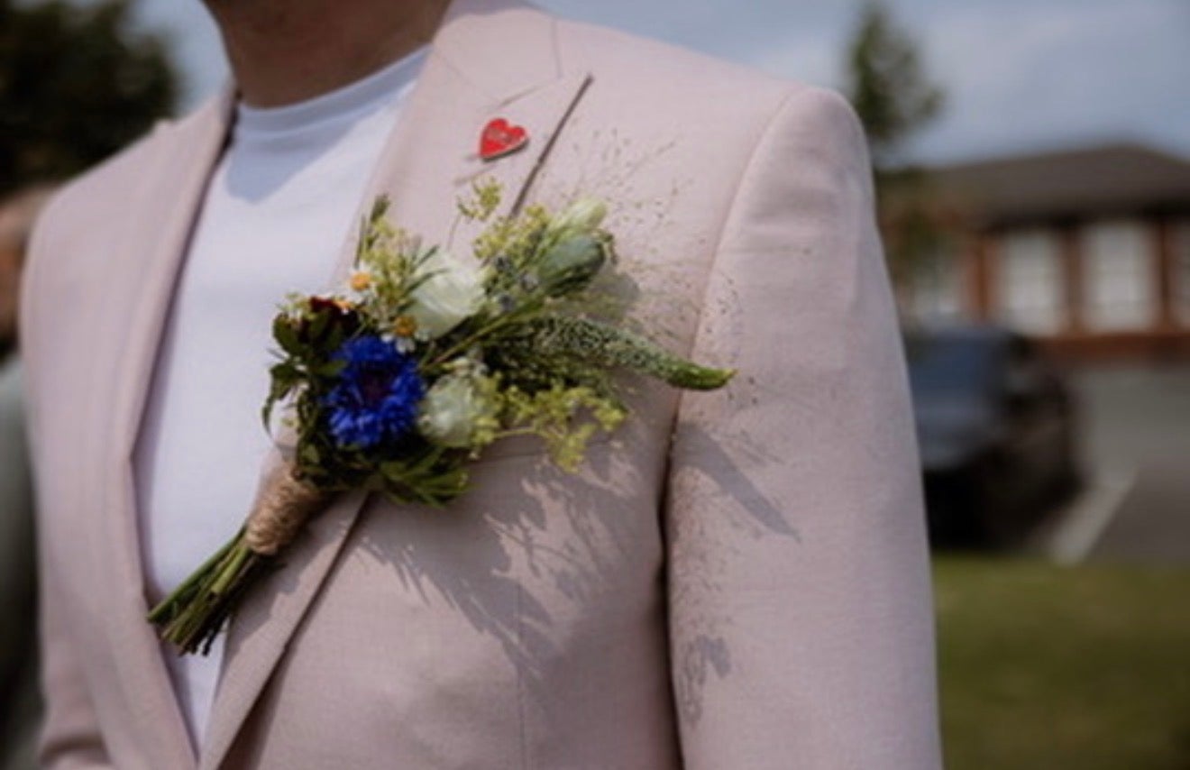 Richard & Paul's wedding favours - boutonniere