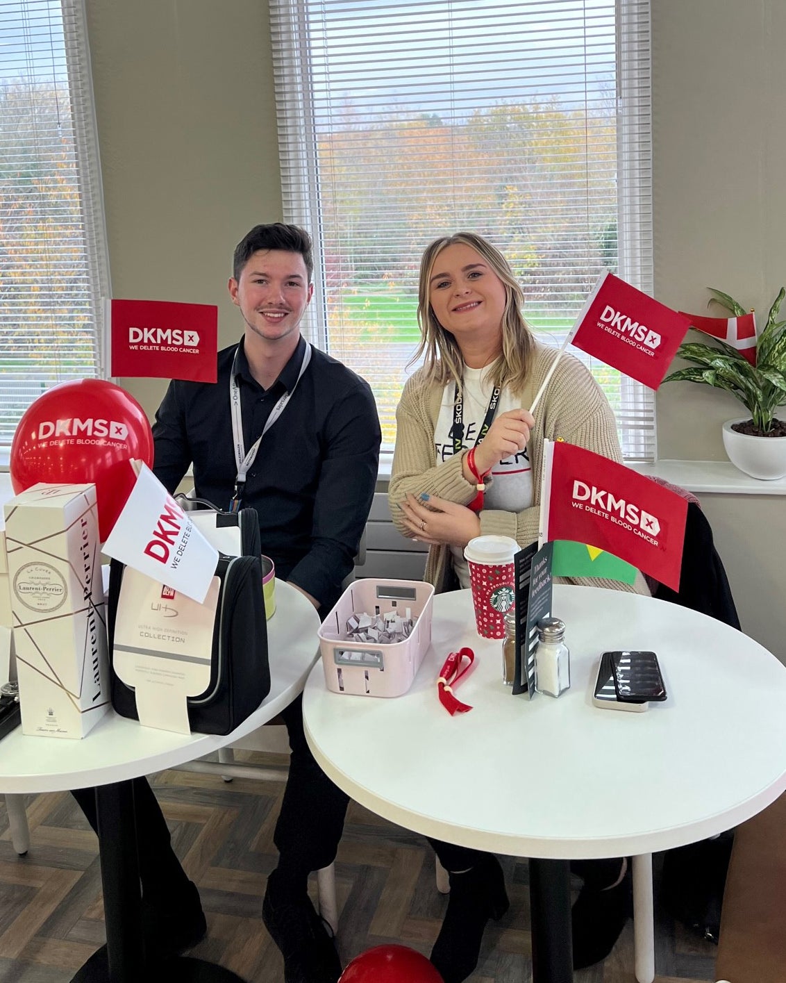 Raffle held at a drive at Volkswagen