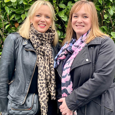 Lisa and sister