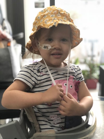 Image of Livia pre-transplant 