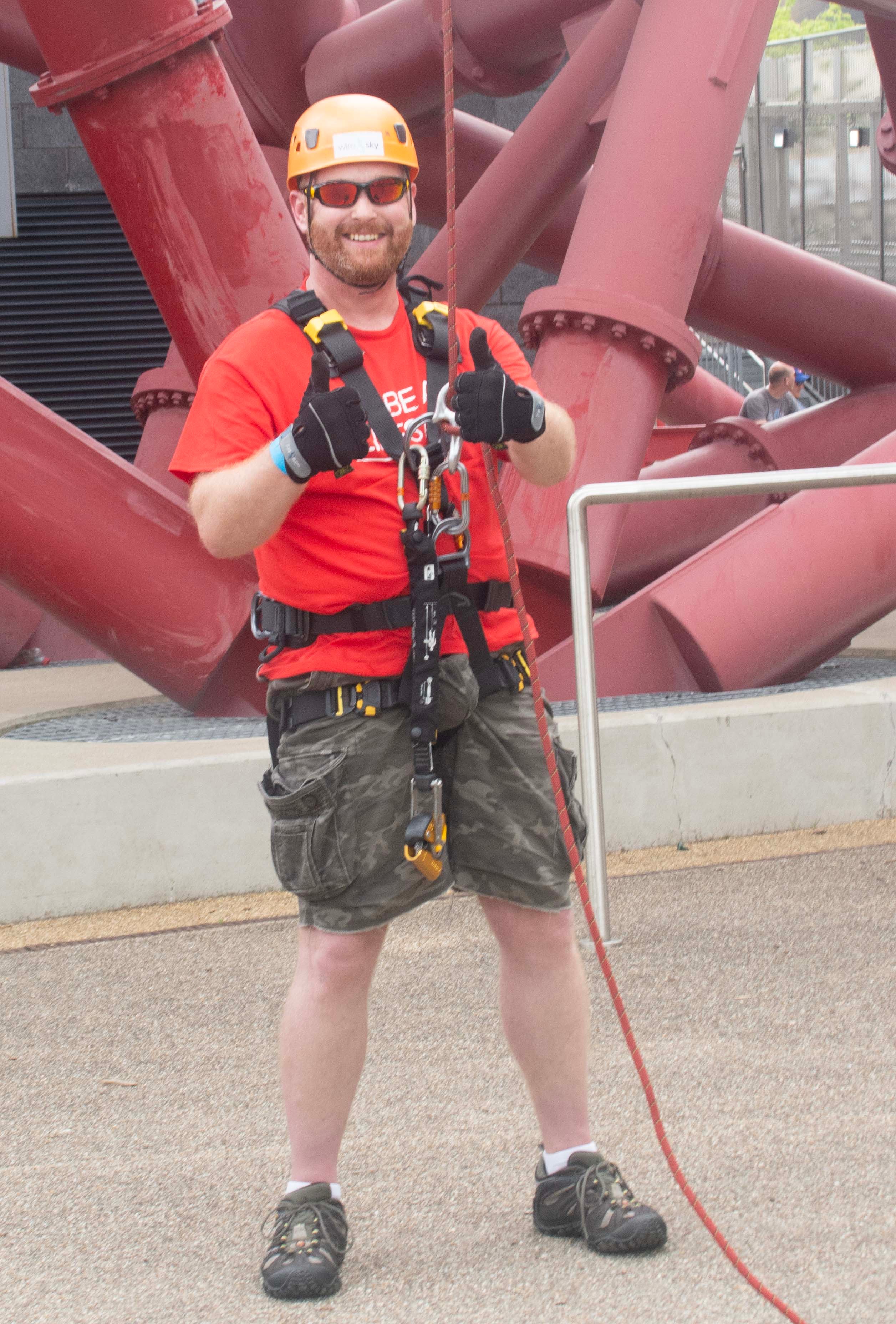 Jamie,  DKMS Scotland volunteer 