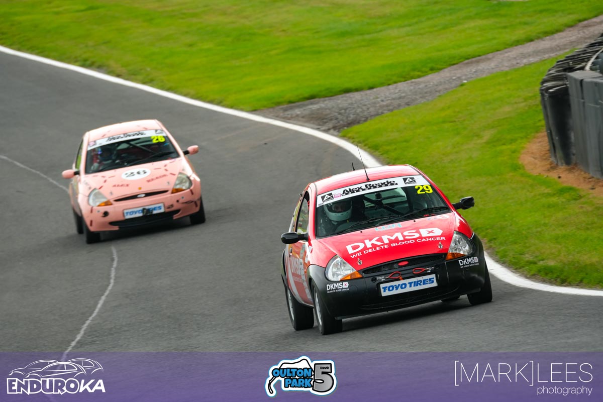 DKMS EnduroKa racing at Oulton Park, September 2022