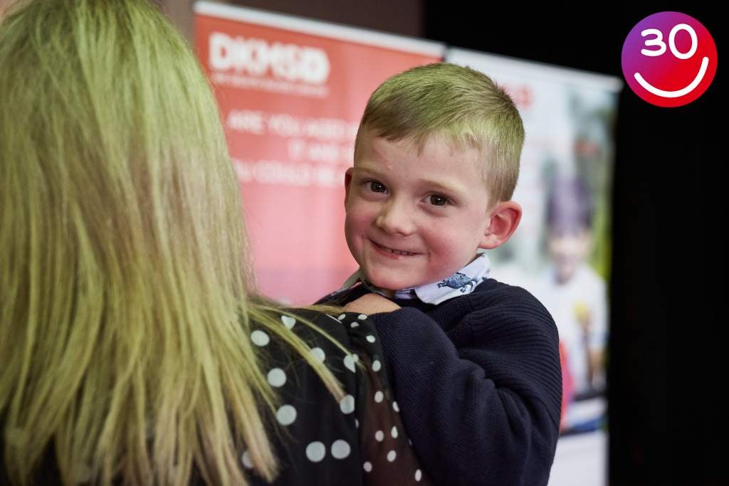 Five year old Alfie Commons