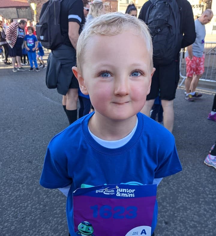 Image of Leland at Great North Run Junior 