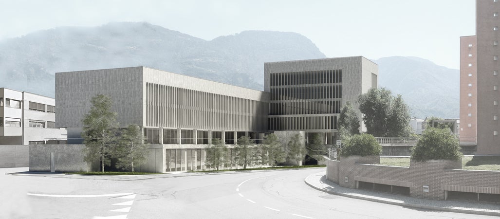 Nuova sede: vista laterale