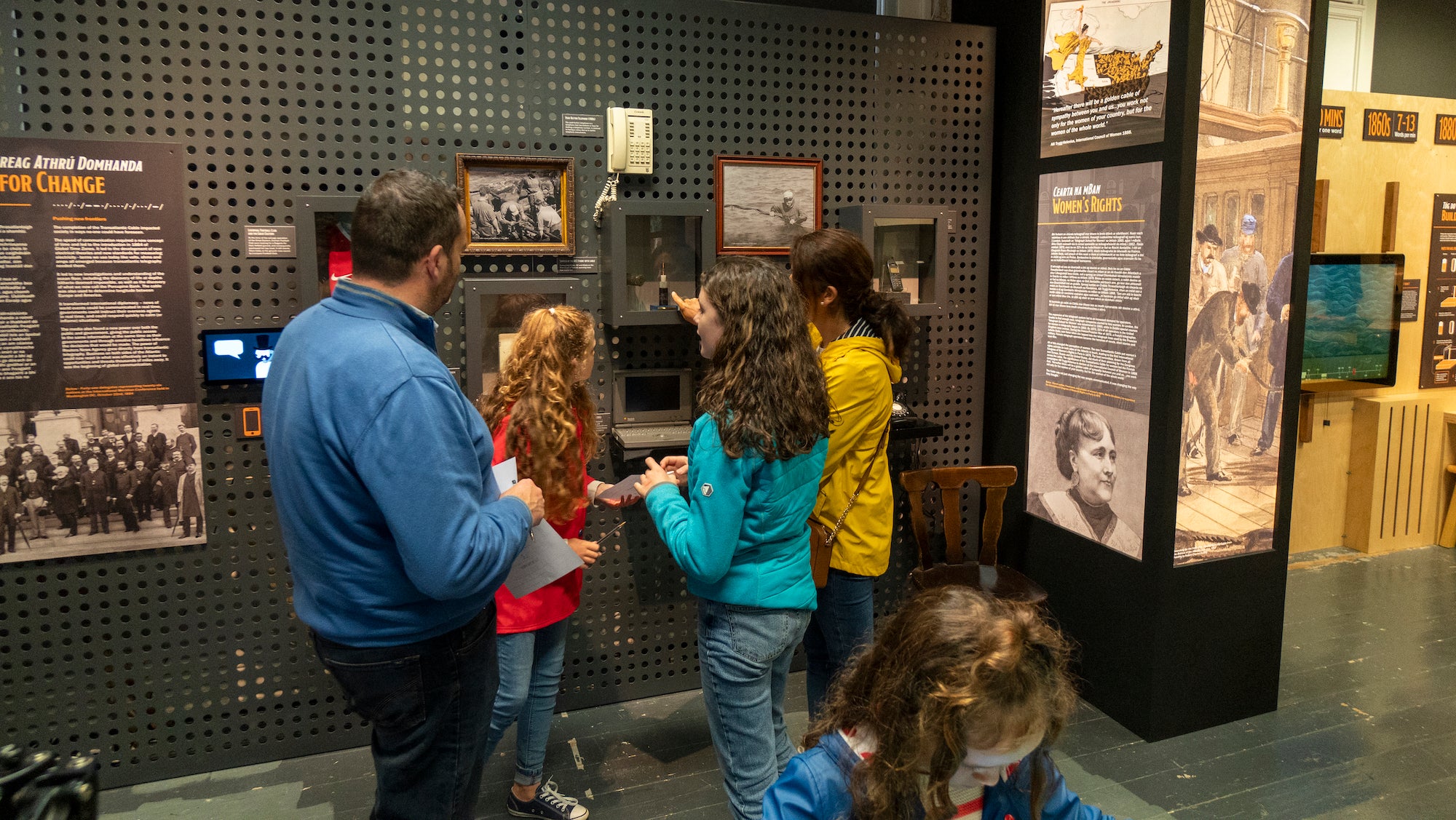 Bring the kids back in time at Valentia Island's Transatlantic Cable Museum.