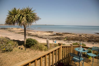 Sea view from the deck