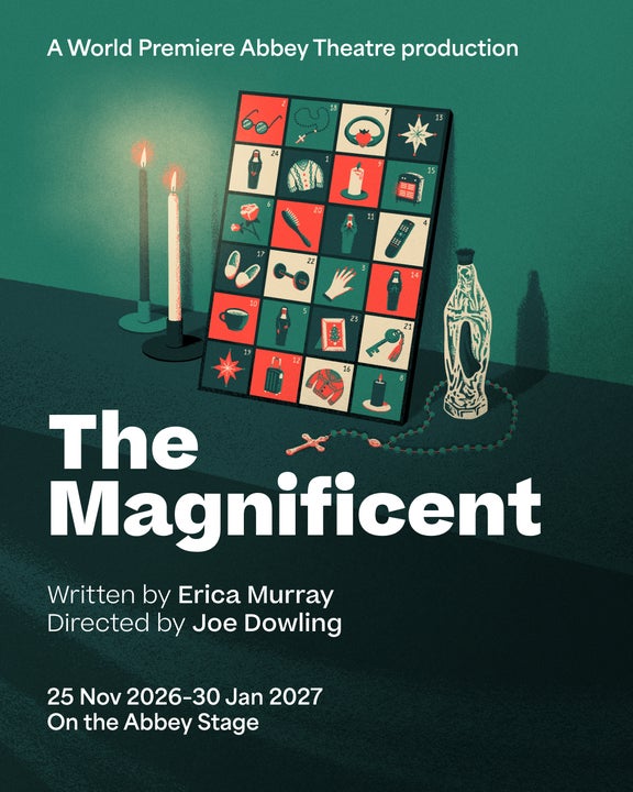 November 25 2026  - 30 January 2027. Artwork by Conor Merriman for the Abbey Theatre.