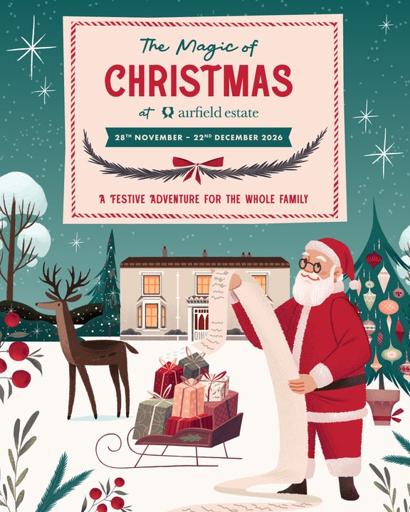 Step into the Magic of Christmas at Airfield Estate— a relaxed, heartwarming celebration for families looking to soak up the season without the rush.